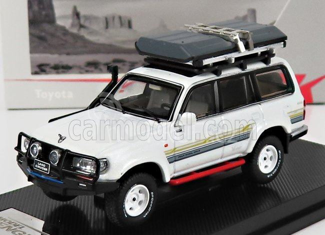 Nzg Toyota Land Cruiser J8 1990 1:64 Bílá
