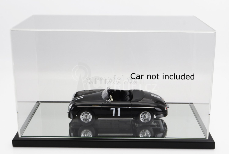 Nzg Vetrina display box Box For Tractor Truck 1/18 And Cars 1/12 - With Mirror Surface - Base Size Lungh.length Cm 56.0 X Largh.width Cm 30.0 X Alt.height Cm 2.2 - Cover Size Lungh.length Cm 53.0 X Largh.width Cm 27.0 X Alt.height Cm 30.5 (alt. Interior Height Cm 29.5) 1:18 Plastový Displej