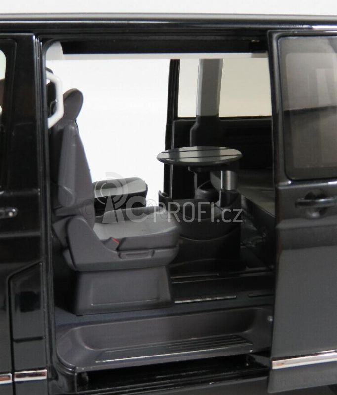 Nzg Volkswagen T6 Multivan Highline Minibus 2017 1:18 Black