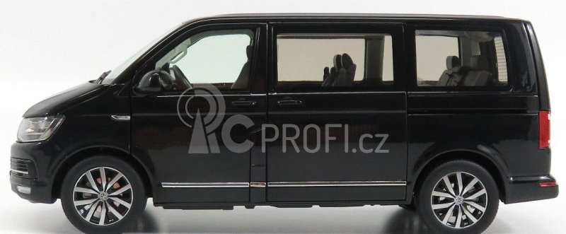 Nzg Volkswagen T6 Multivan Highline Minibus 2017 1:18 Black