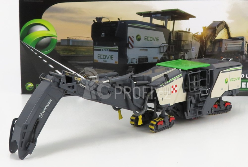 Nzg Wirtgen W210fi Ecovie Fresa A Freddo Asfalto Stradale - Road Cold Milling Machine 2015 1:50 Šedá Krémová Zelená