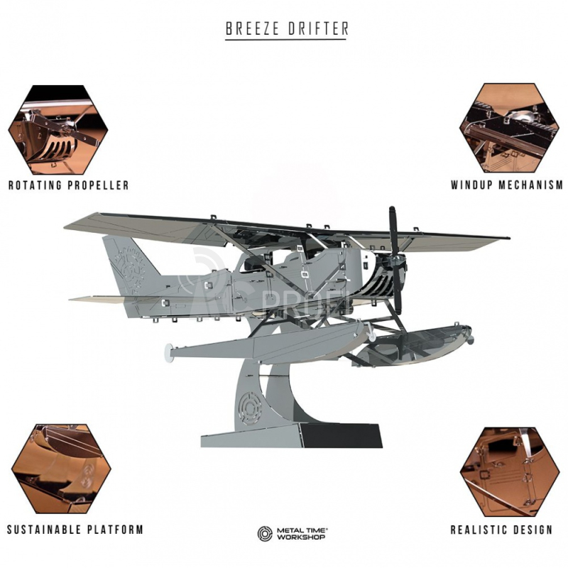 Ocelová stavebnice Breeze Drifter