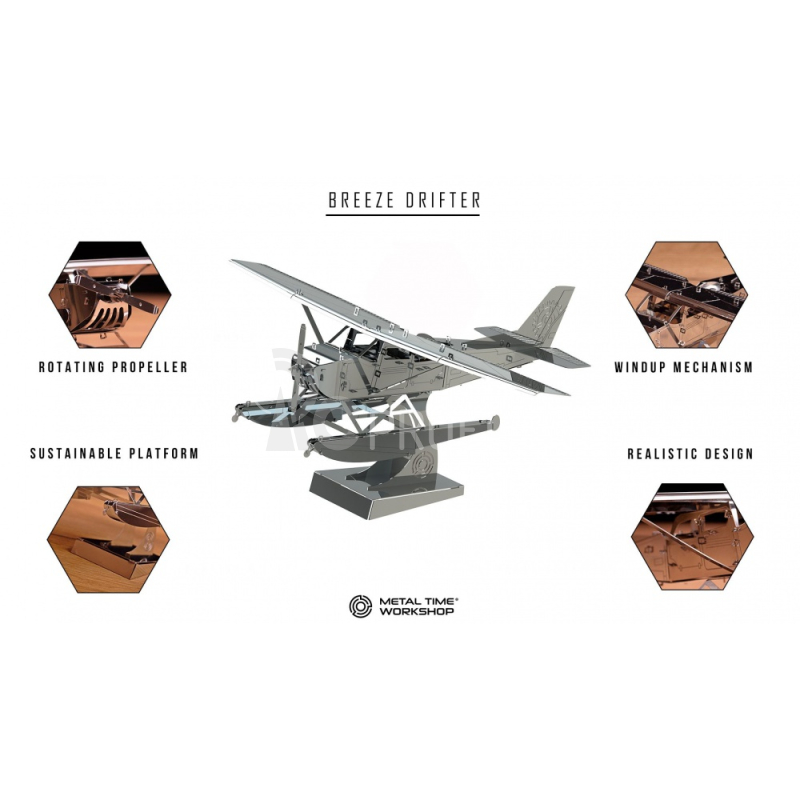 Ocelová stavebnice Breeze Drifter