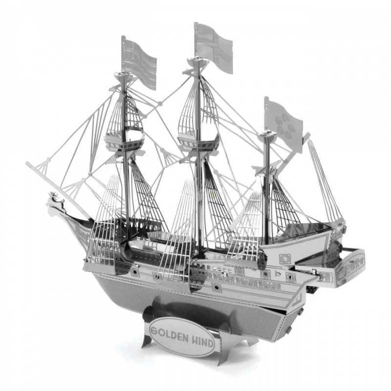 Ocelová stavebnice Golden Hind