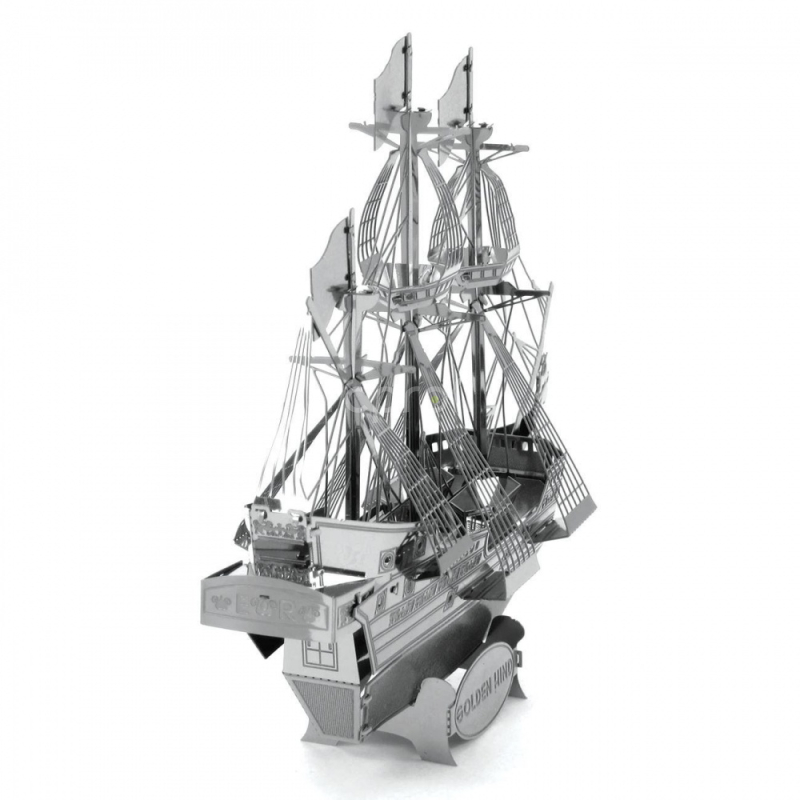 Ocelová stavebnice Golden Hind