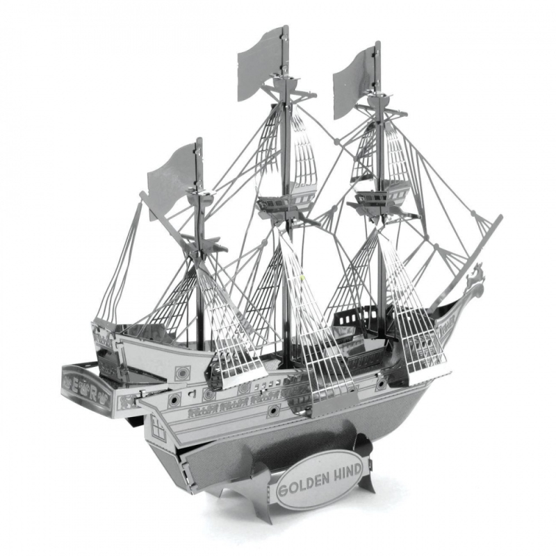 Ocelová stavebnice Golden Hind