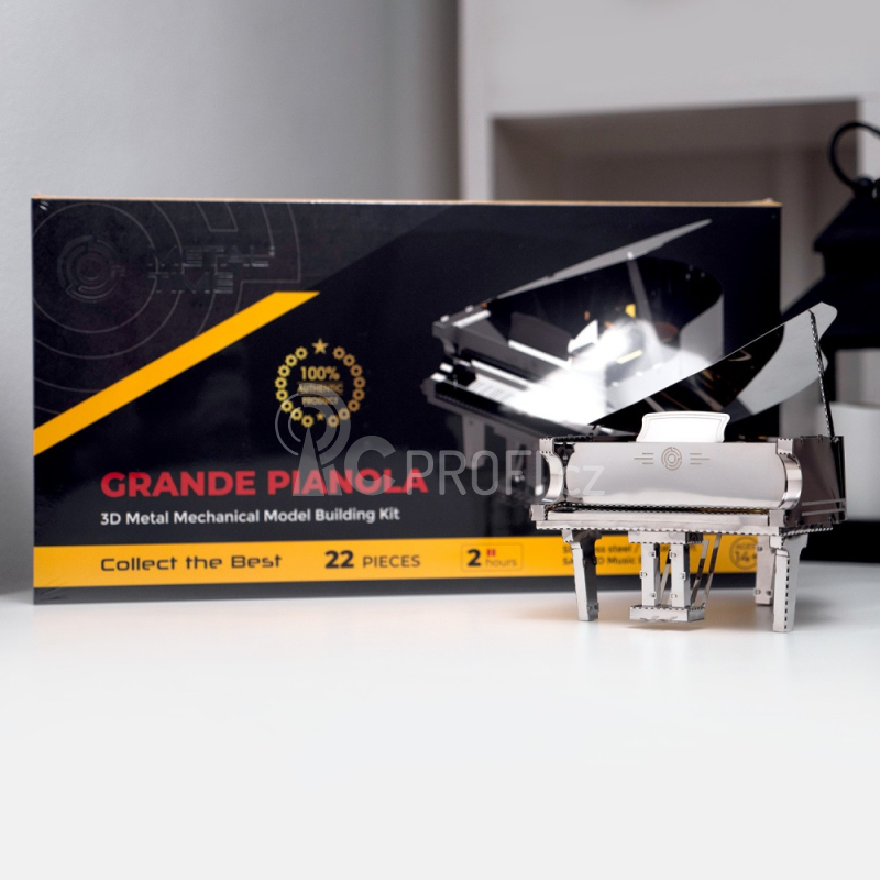 Ocelová stavebnice Grande Pianola