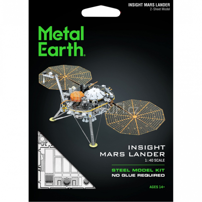 Ocelová stavebnice InSight Mars Lander
