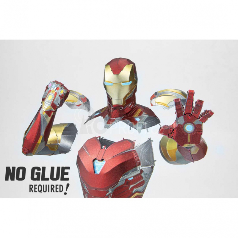 Ocelová stavebnice Marvel Iron Man LXXXV