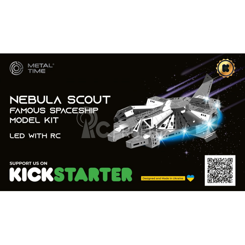 Ocelová stavebnice Nebula Scout