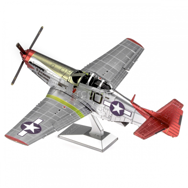 Ocelová stavebnice P-51D Mustang