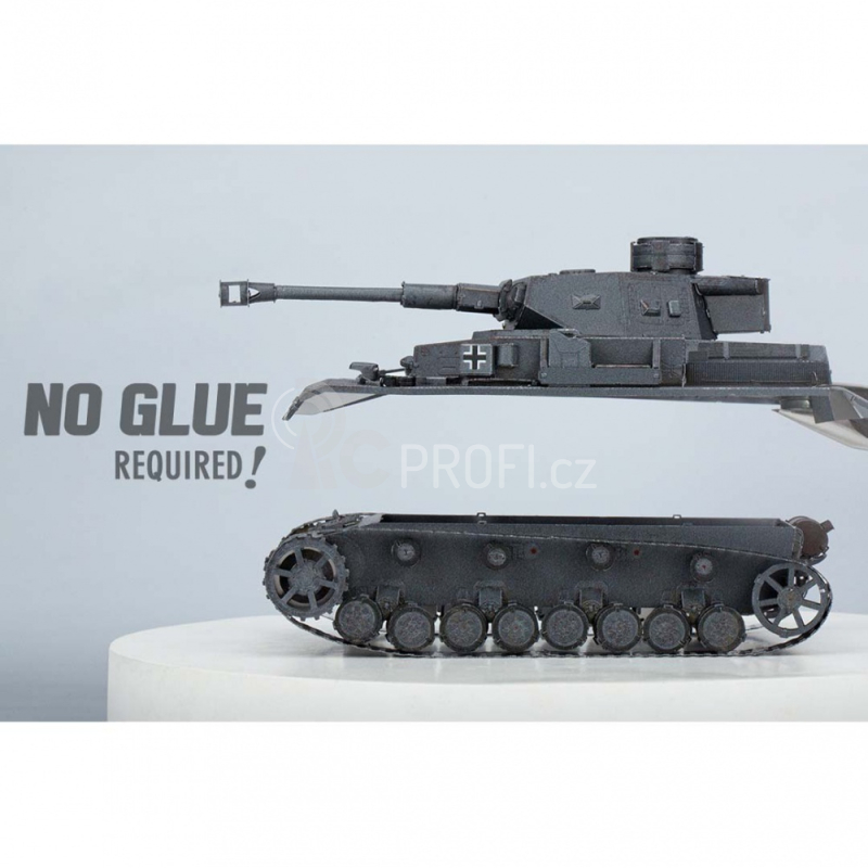 Ocelová stavebnice Panzer IV Tank