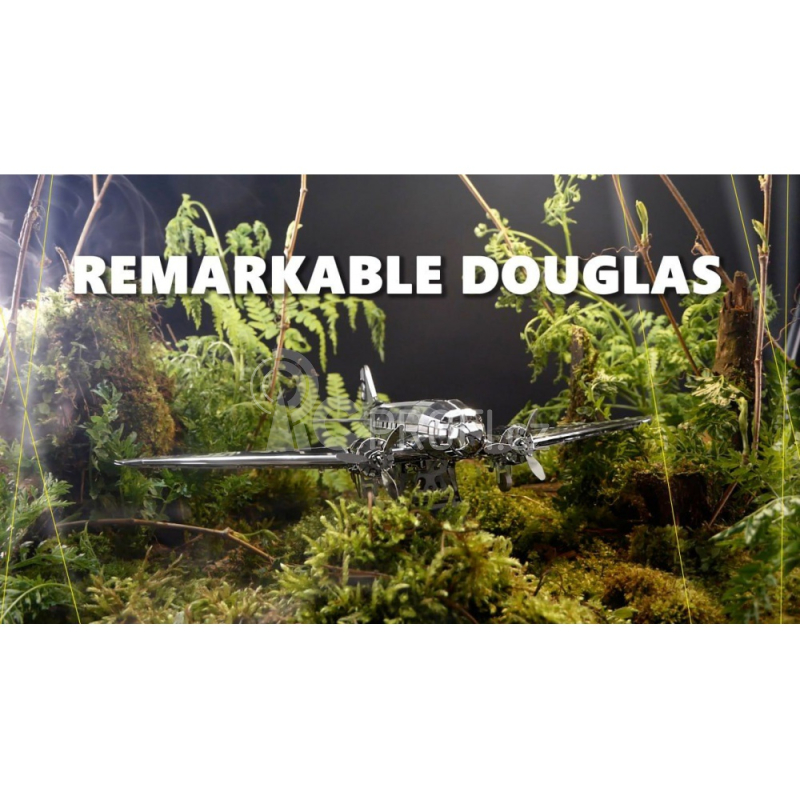 Ocelová stavebnice Remerkable Douglas DC-3