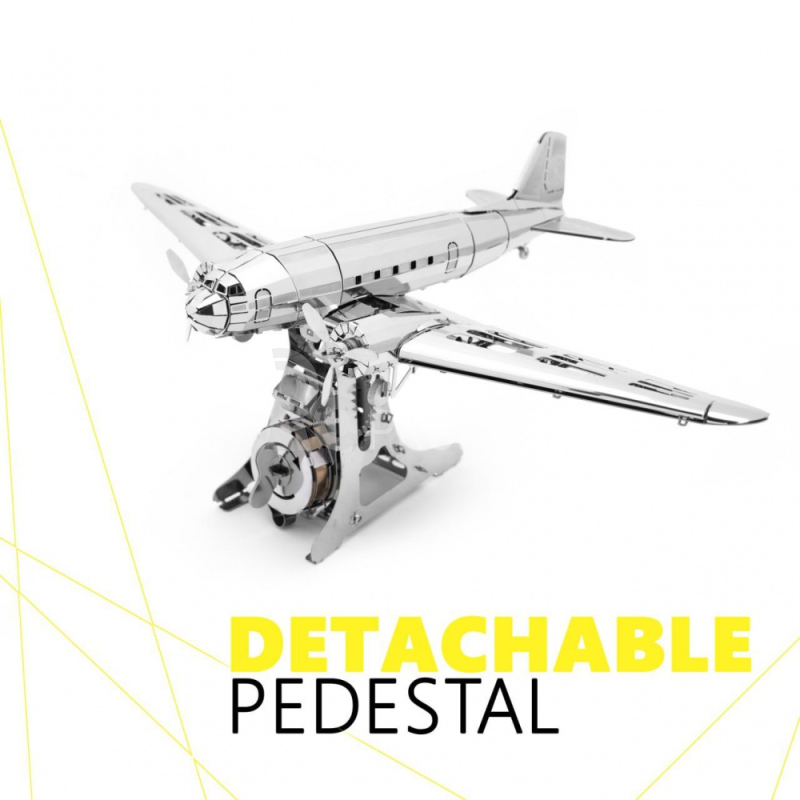 Ocelová stavebnice Remerkable Douglas DC-3