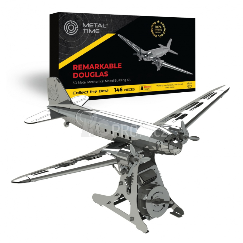 Ocelová stavebnice Remerkable Douglas DC-3