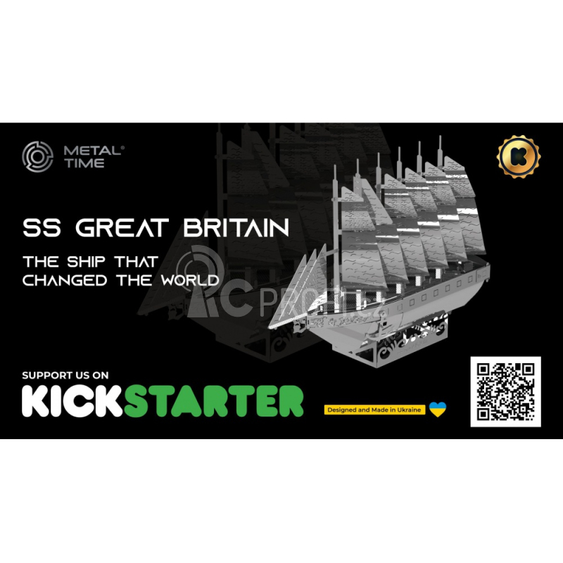 Ocelová stavebnice SS Great Britain