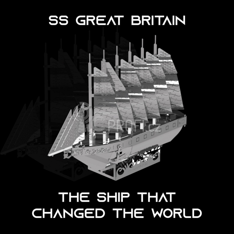 Ocelová stavebnice SS Great Britain