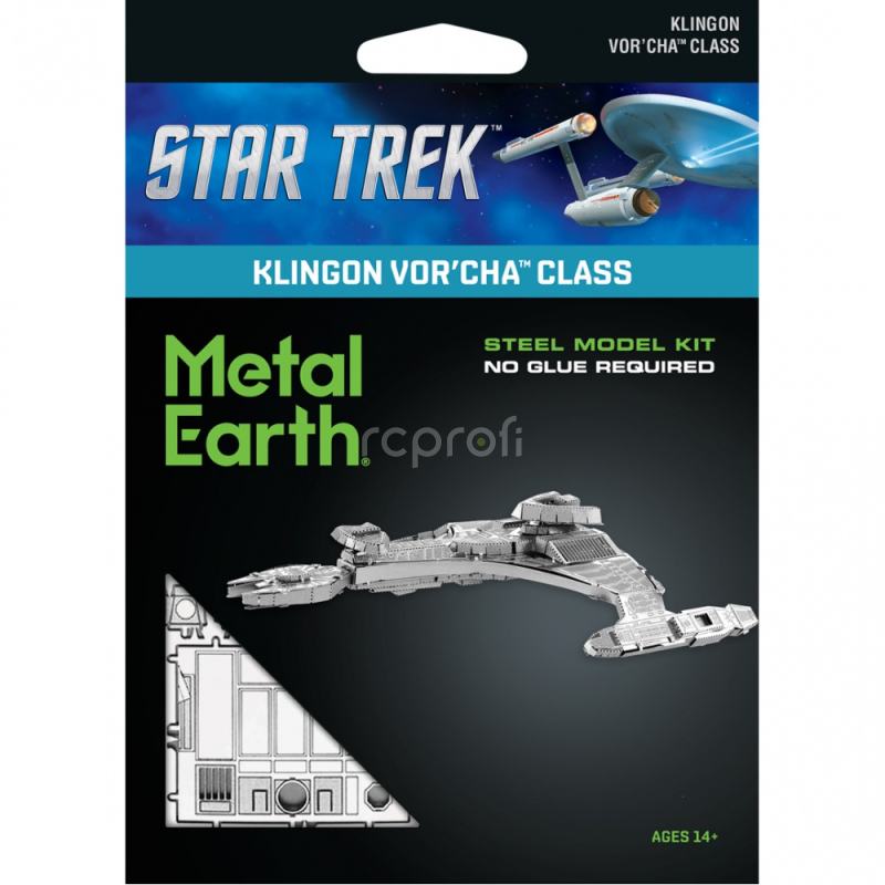 Ocelová stavebnice Star Trek Klingon Vor'cha