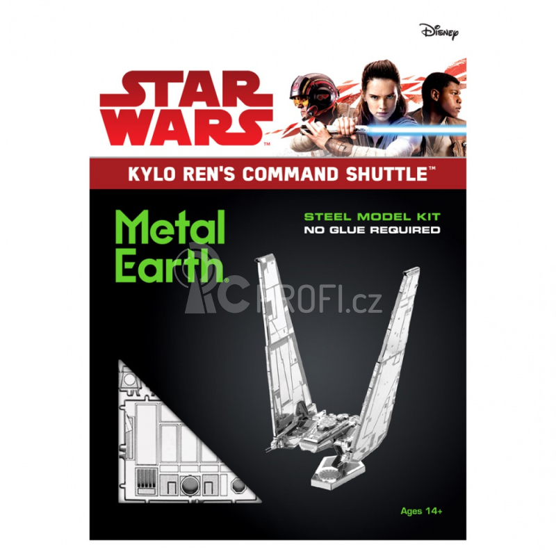 Ocelová stavebnice Star Wars EP 7 Kylo Ren's Shuttle
