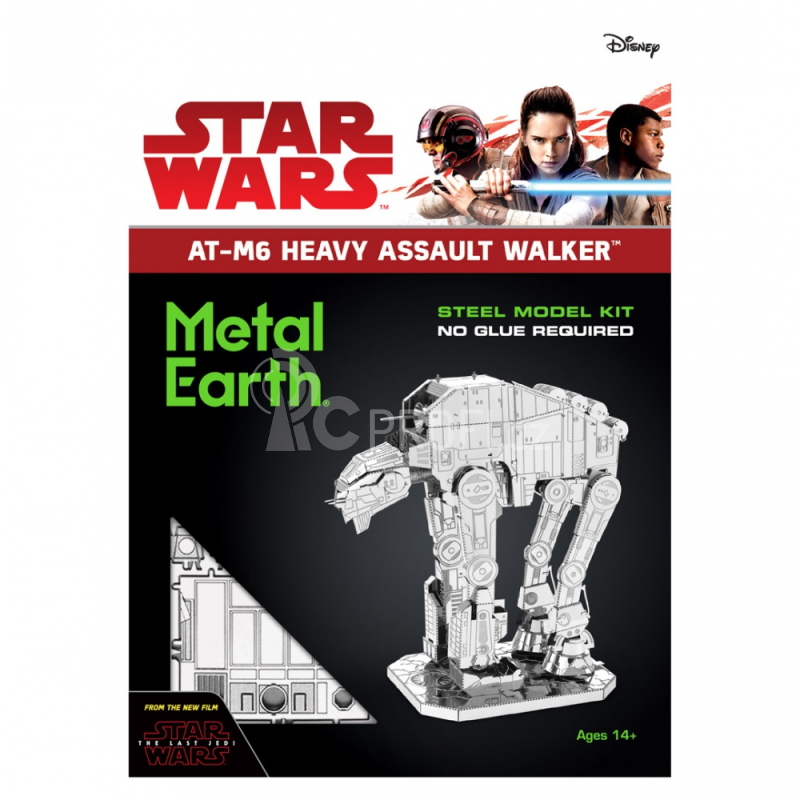 Ocelová stavebnice Star Wars EP 8 AT-M6 Heavy A. Walker