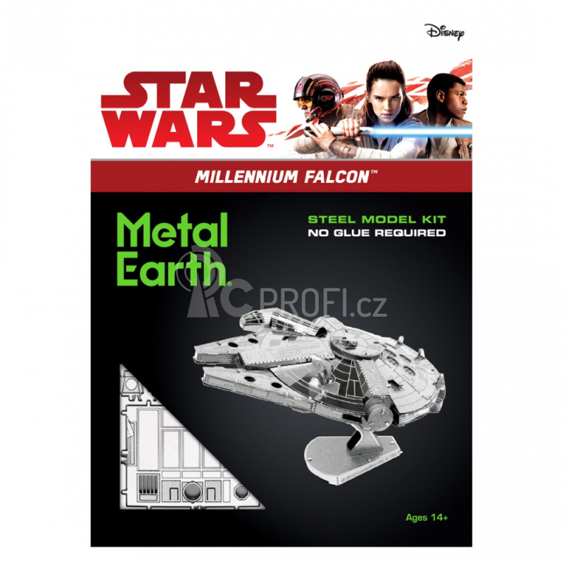 Ocelová stavebnice Star Wars Millenium Falcon