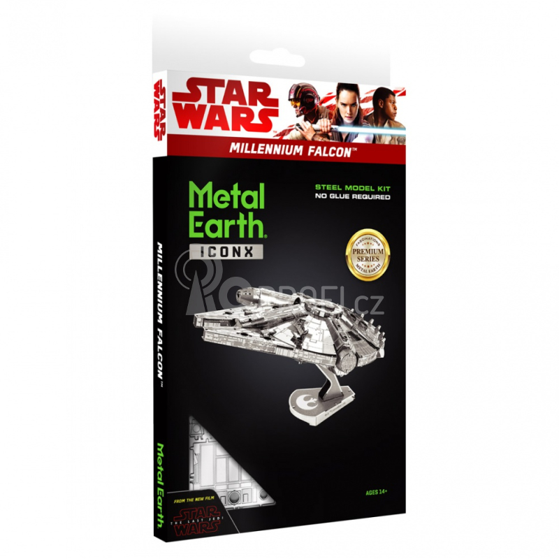 Ocelová stavebnice Star Wars Millennium Falcon 