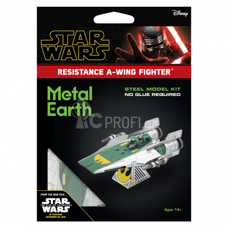 Ocelová stavebnice Star Wars P 9 Resistance A-Wing Fighter