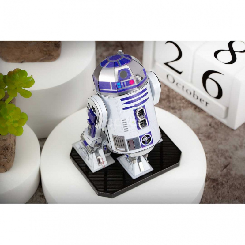 Ocelová stavebnice Star Wars R2-D2