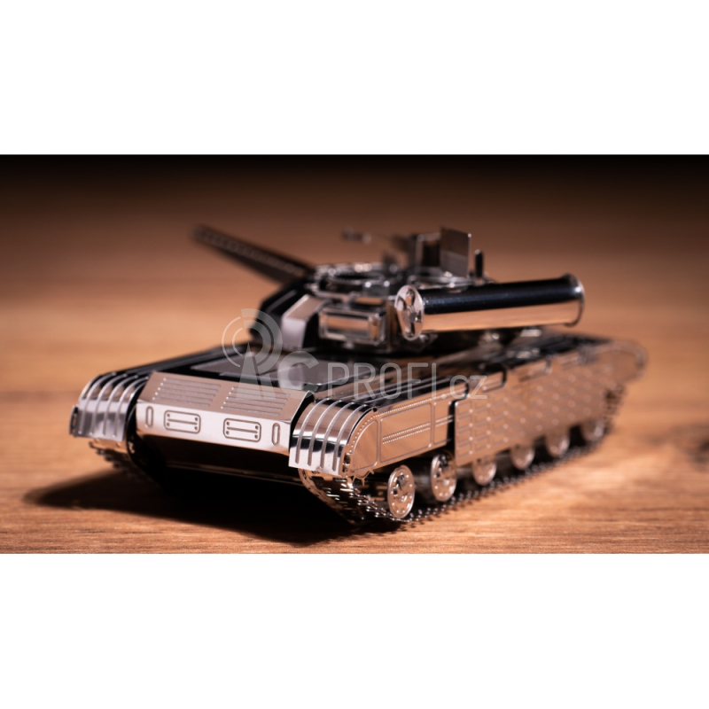 Ocelová stavebnice tank Bulat T-64