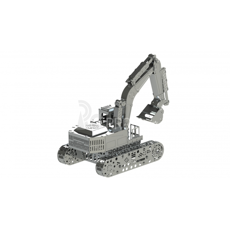 Ocelová stavebnice Tireless Digger Excavator