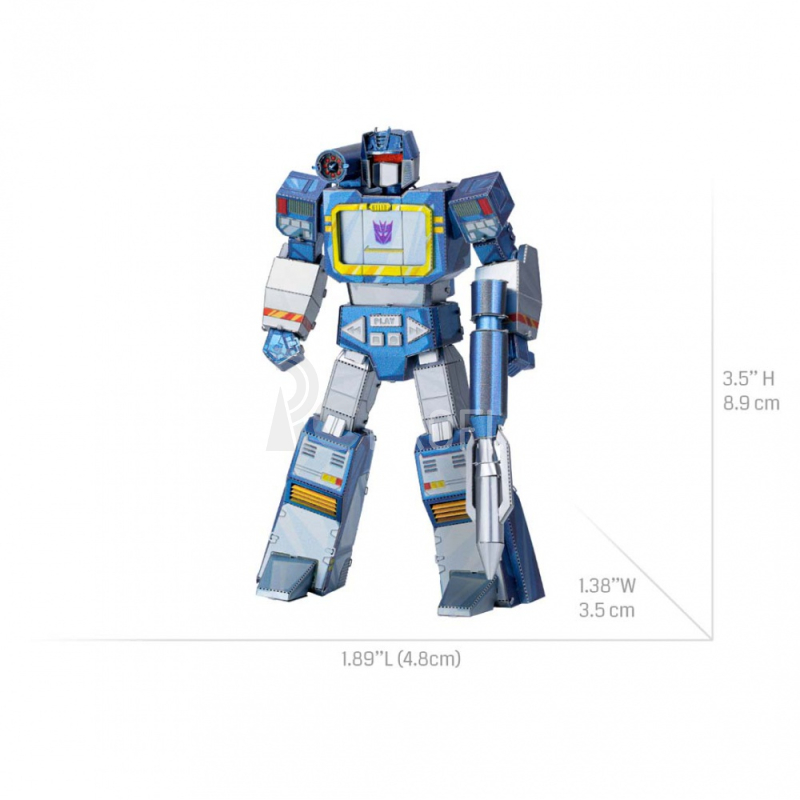 Ocelová stavebnice Transformers Soundwave