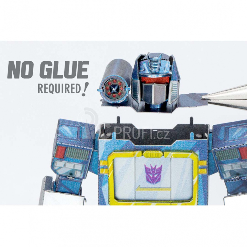 Ocelová stavebnice Transformers Soundwave