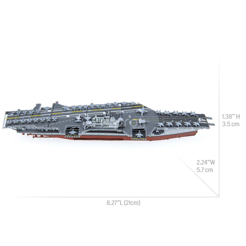 Ocelová stavebnice USS Midway