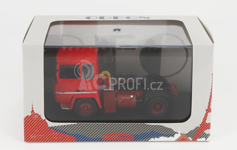 Odeon Berliet Tr280 Tractor Truck 2-assi 1978 1:43 Red