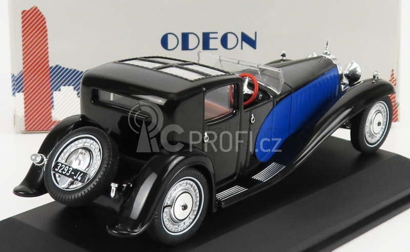 Odeon Bugatti Royale Napoleon 1930 1:43 Černá Modrá