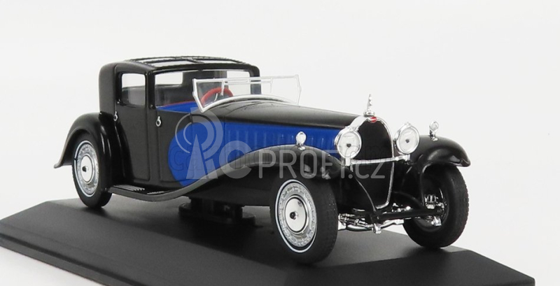 Odeon Bugatti Royale Napoleon 1930 1:43 Černá Modrá