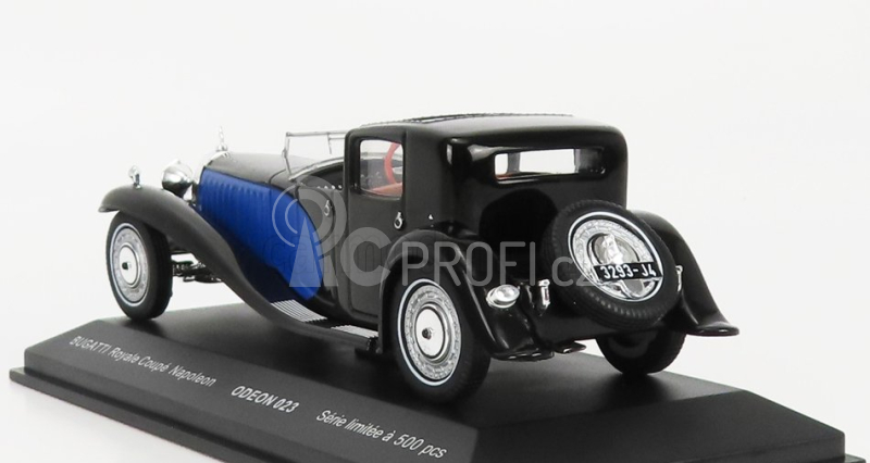 Odeon Bugatti Royale Napoleon 1930 1:43 Černá Modrá