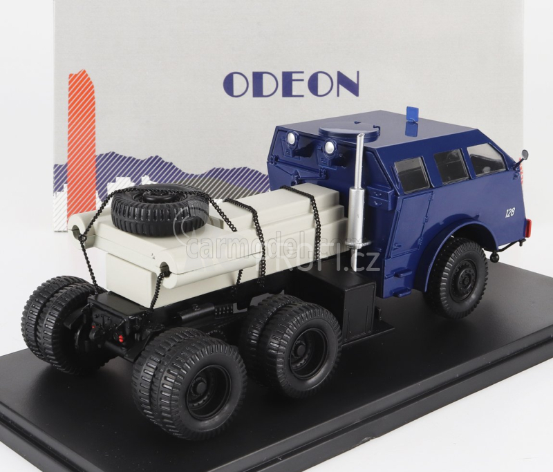 Odeon Pacific Tank M26 Tractor Truck 3-assi Bourgey Mountreuil 1944 1:43 Blue