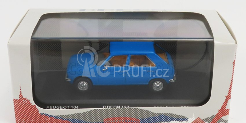 Odeon Peugeot 104 1979 1:43 Blue