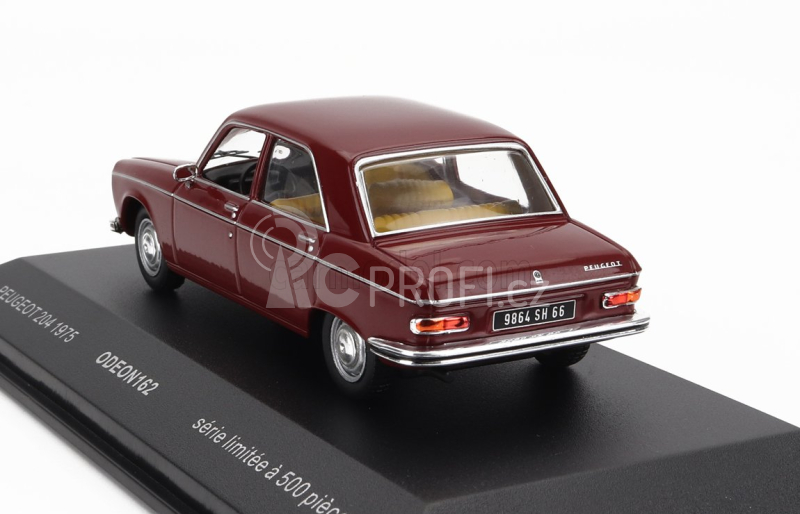 Odeon Peugeot 204 1975 1:43 Bordeaux