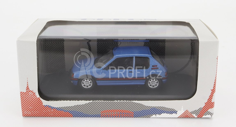 Odeon Peugeot 205 Gti 1.9 1988 1:43 Světle Modrá Met