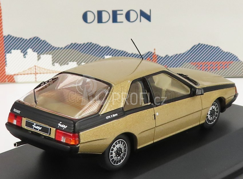 Odeon Renault Fuego Gtx 1985 1:43 Gold Met