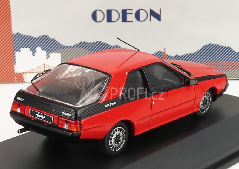 Odeon Renault Fuego Gtx 1985 1:43 Red