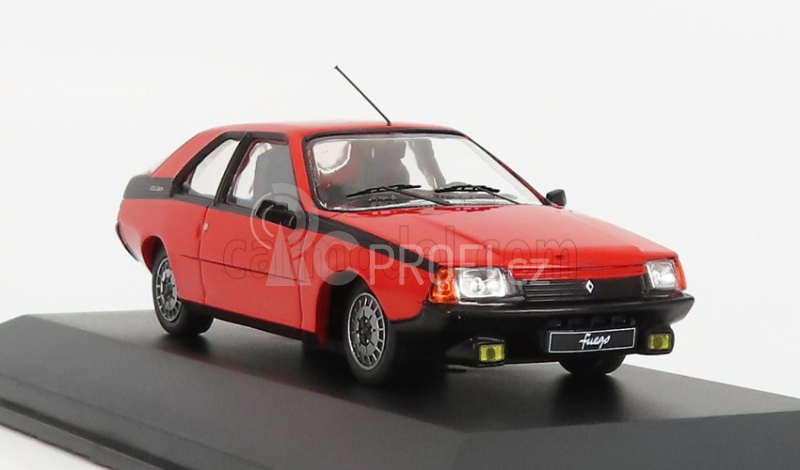 Odeon Renault Fuego Gtx 1985 1:43 Red