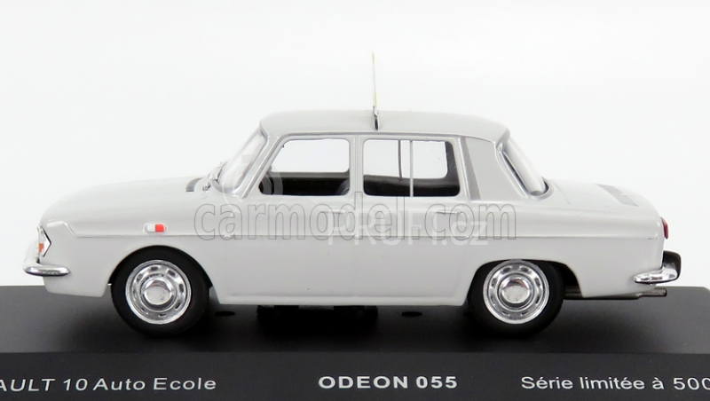 Odeon Renault R10 Auto Ecole Boulogne-mairie 1969 1:43 Světle Šedá
