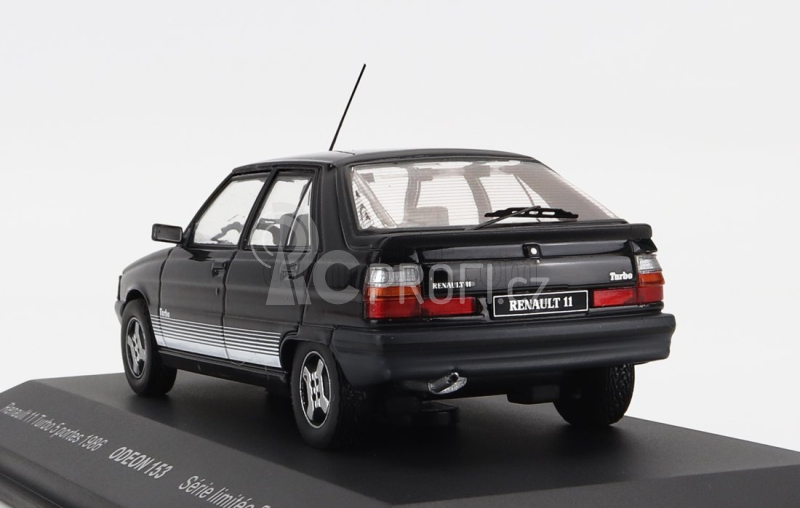 Odeon Renault R11 Turbo 1986 1:43 Black