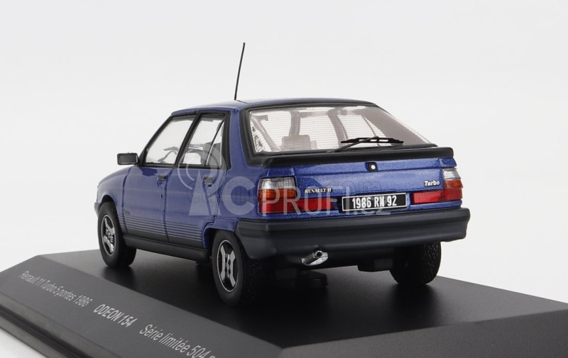 Odeon Renault R11 Turbo 1986 1:43 Blue