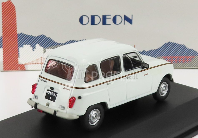 Odeon Renault R4 Savane 1985 1:43 Bílá
