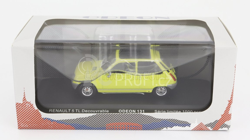Odeon Renault R5 Tl 1972 1:43 Žlutá