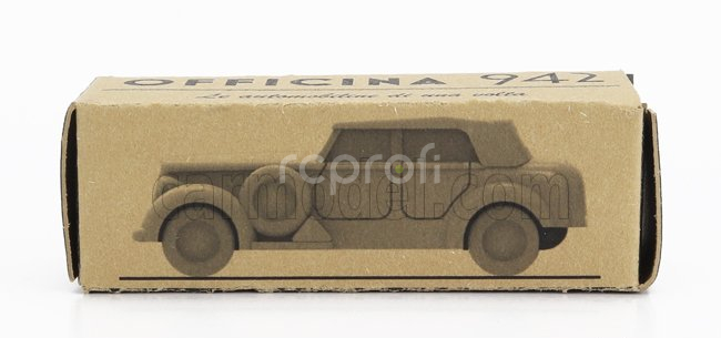 Officina-942 Alfa romeo 6c 2500 Cm Torpedo Cabriolet Closed 1942 1:76 Vojenská Zelená